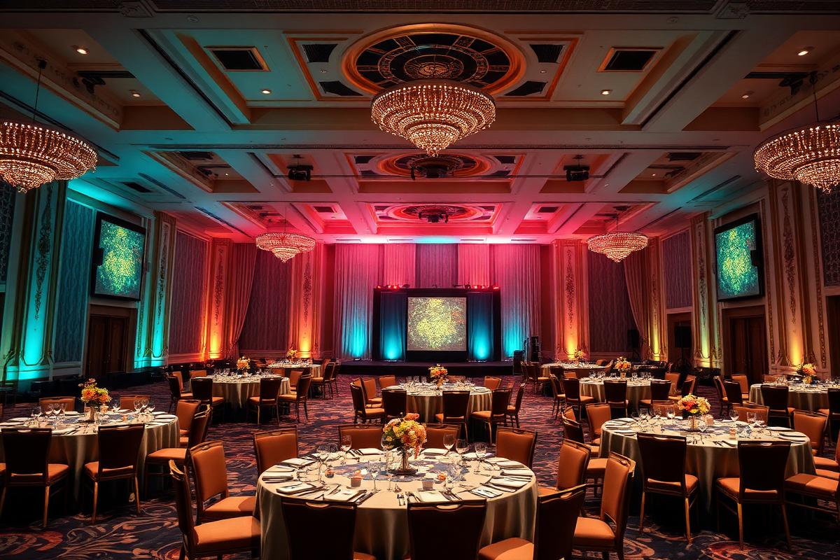 Corporate gala and conference setup by Al-Quddus Event Planner in Karachi